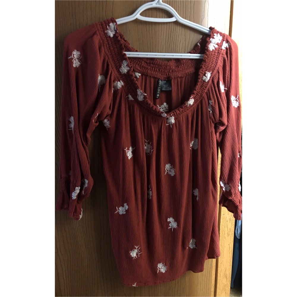 2 for $10 Ivory Love top